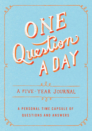 One Question A Day: A Fiveyear Journal: A Personal Time Capsule Of Questions And Answers,Used