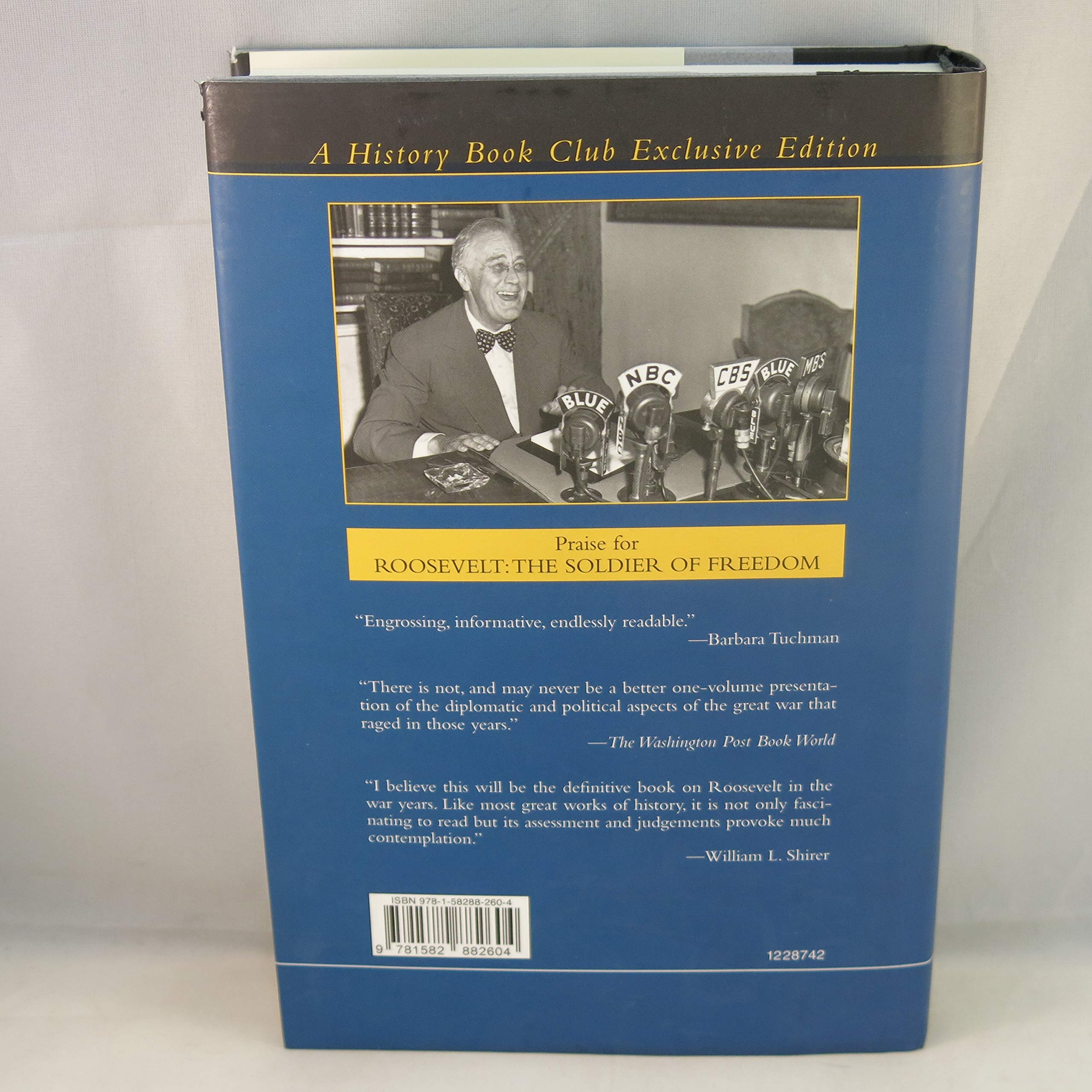 Roosevelt  The Soldier Of Freedom  19401945,Used