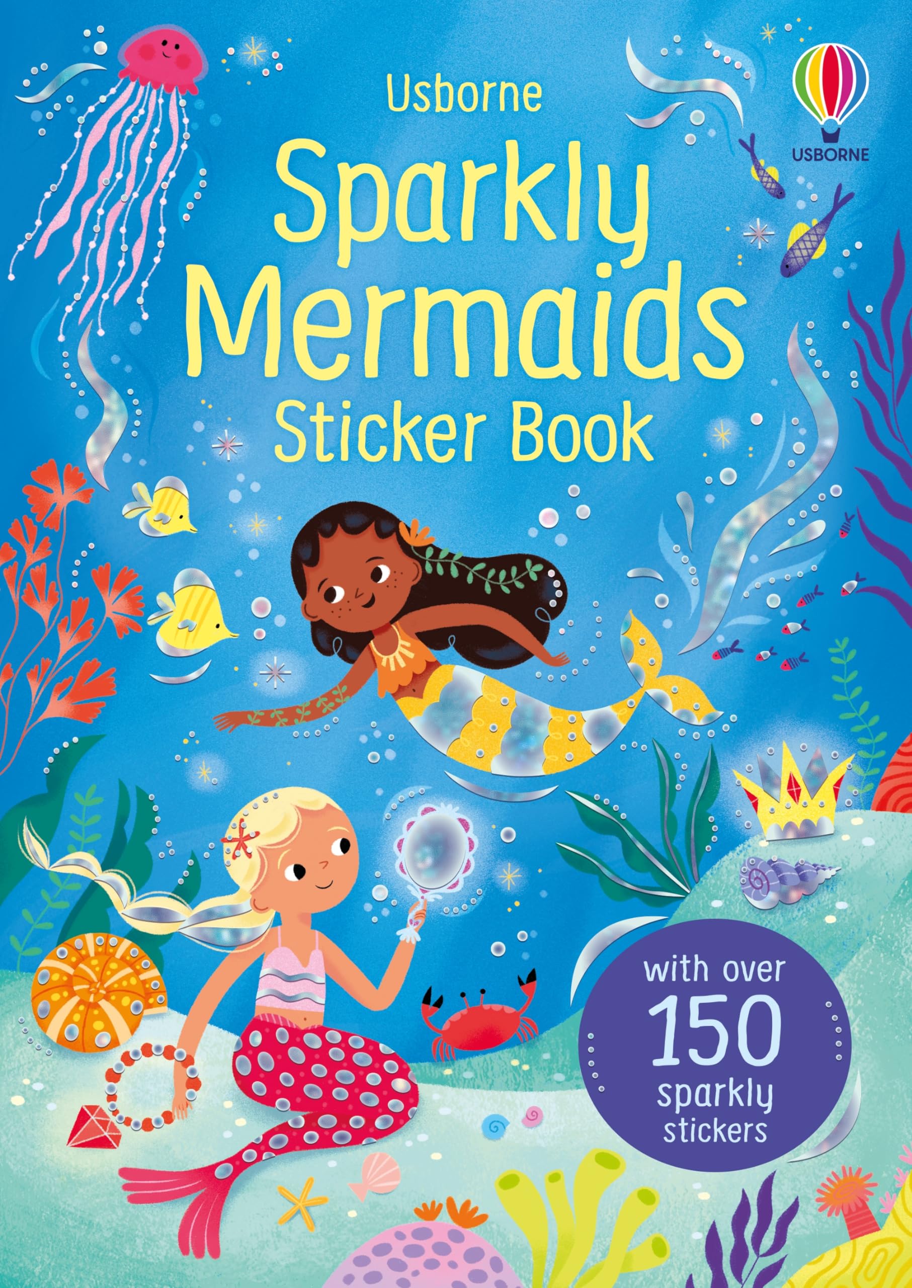 Sparkly Mermaids Sticker Book (Sparkly Sticker Books),New