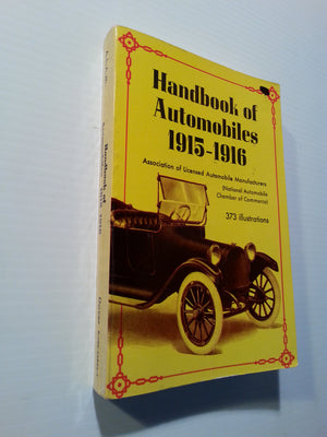 Handbook of Automobiles 19151916,Used