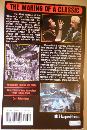 Future Noir: The Making of Blade Runner,Used