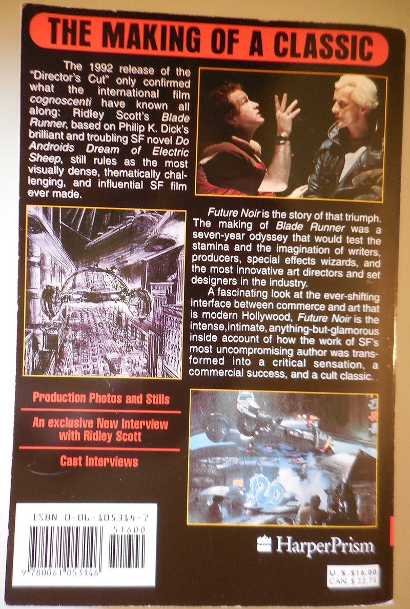 Future Noir: The Making of Blade Runner,Used