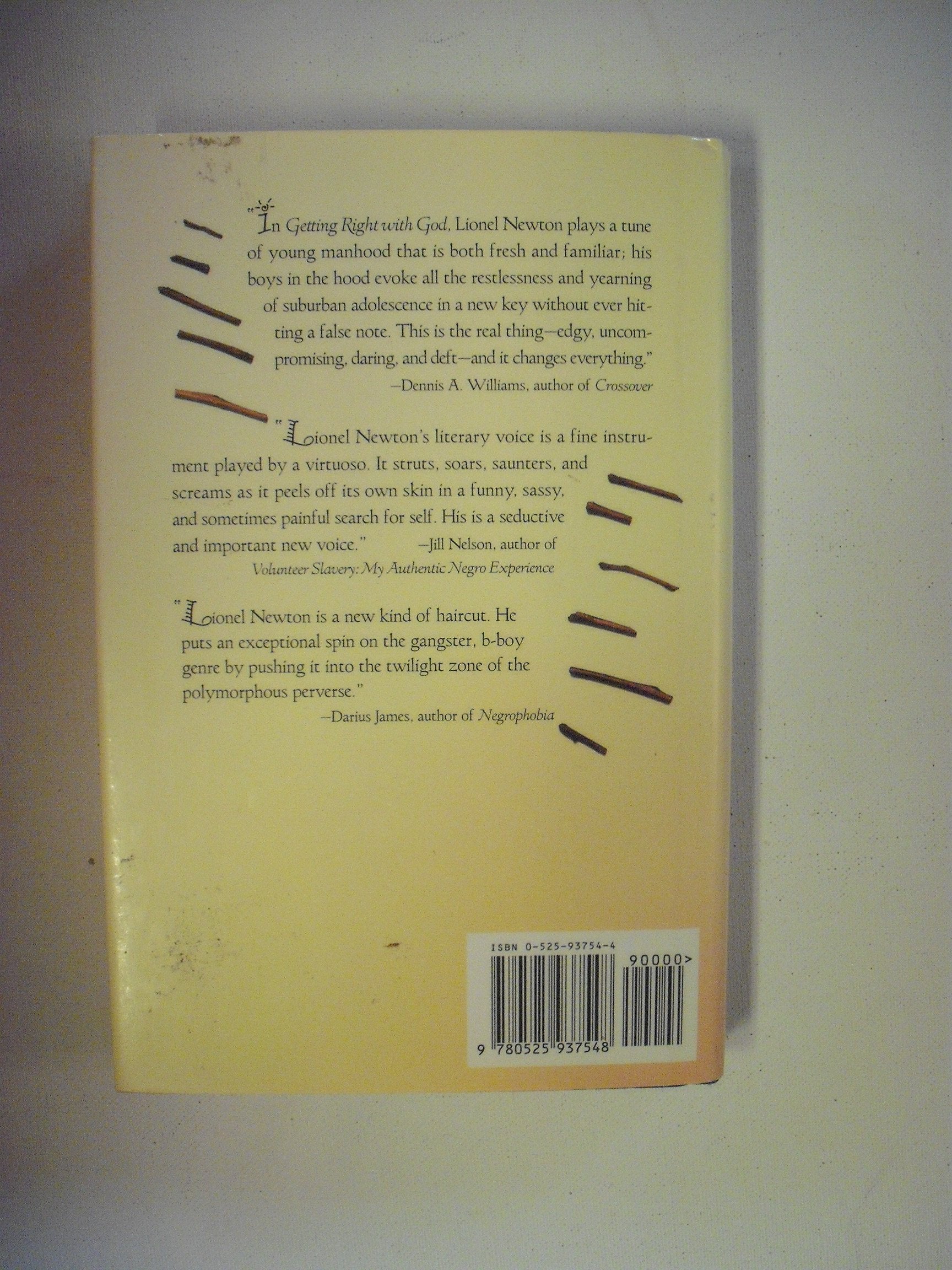 Getting Right with God: 2A Novel,Used