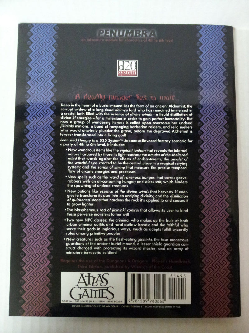 Lean & Hungry (Penumbra OGL 3E),Used