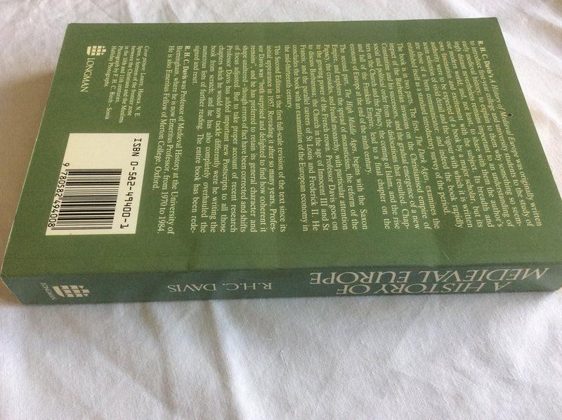 A History Of Medieval Europe: From Constantine To Saint Louis,New
