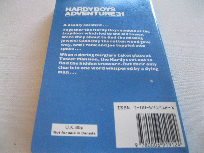 The Tower Treasure (Hardy Boys, Book 1),Used