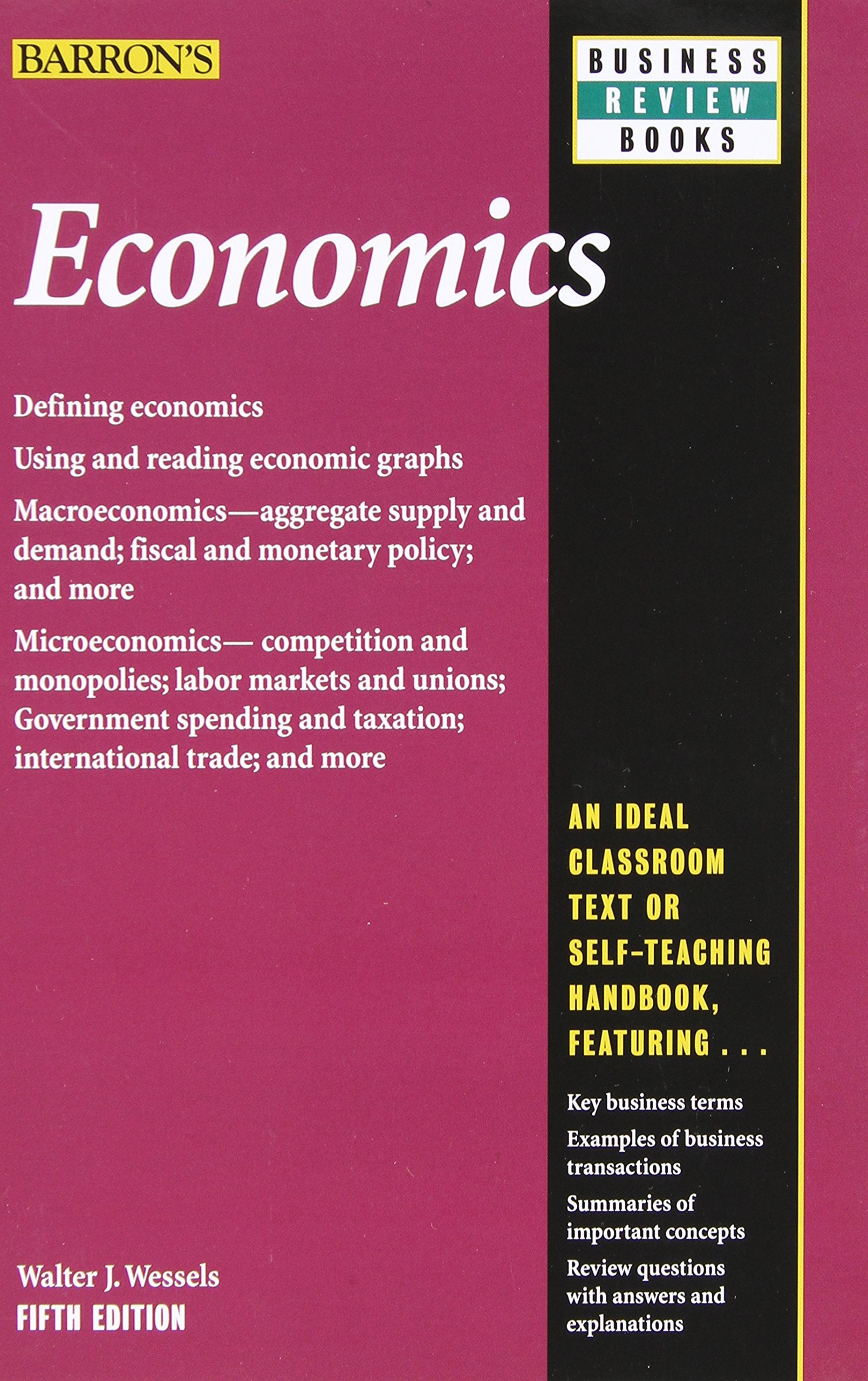 Economics (Barron'S Business Review Series),New