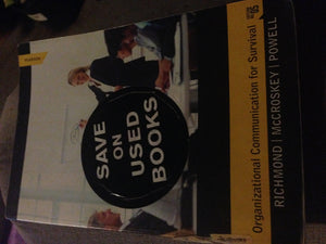 Organizational Communication for Survival,Used
