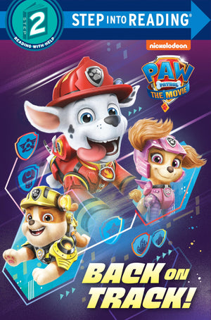 Paw Patrol: The Movie: Back On Track! (Paw Patrol) (Step Into Reading)-new