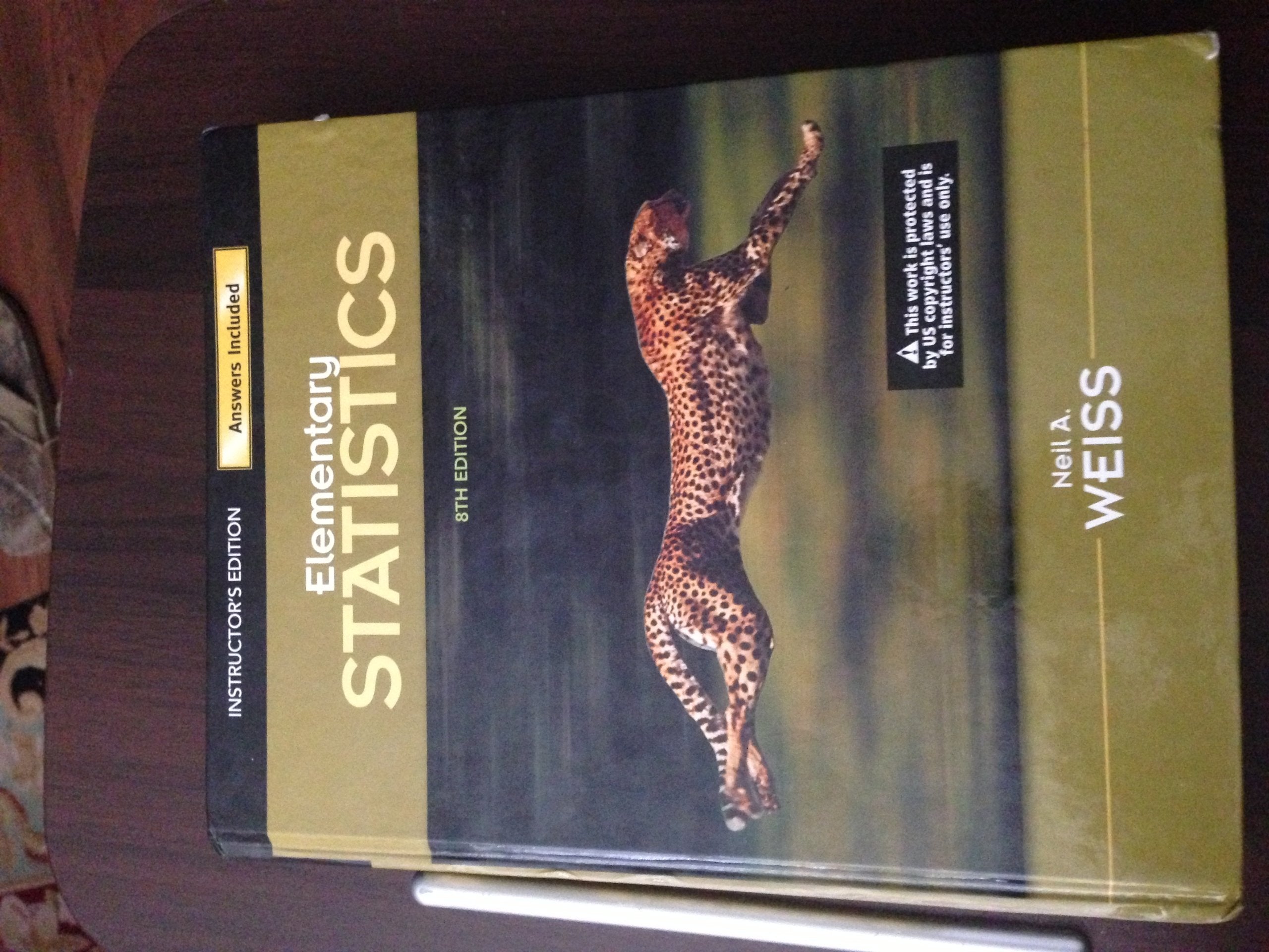 Elementary Statistics (8th Edition),Used