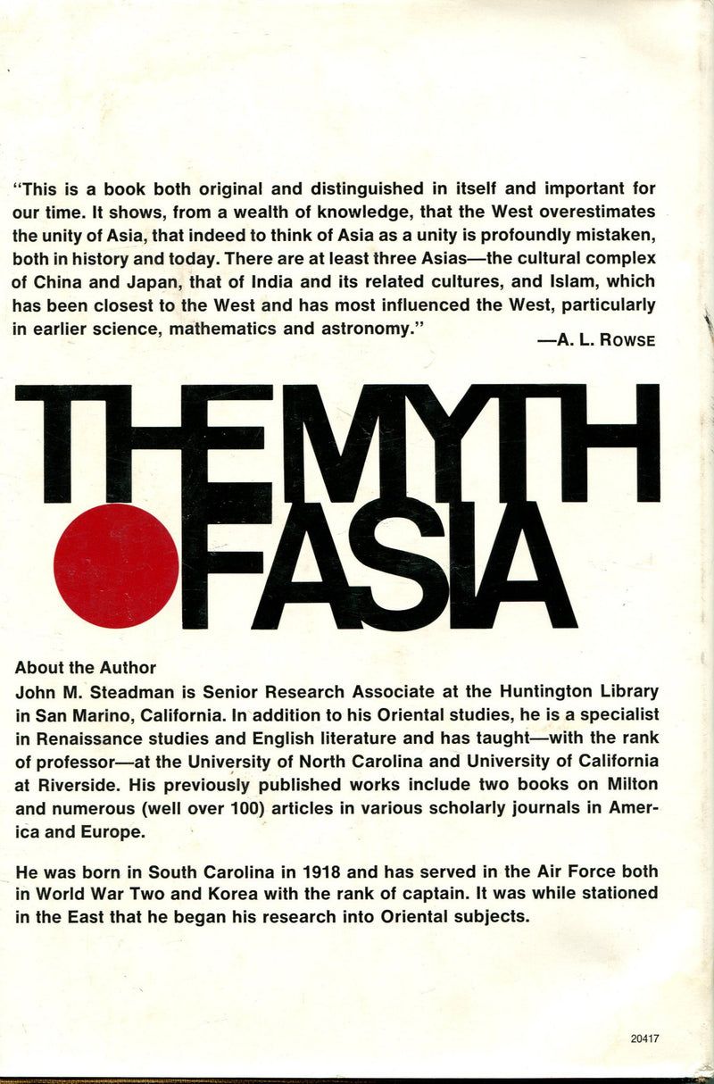 Myth of Asia,Used