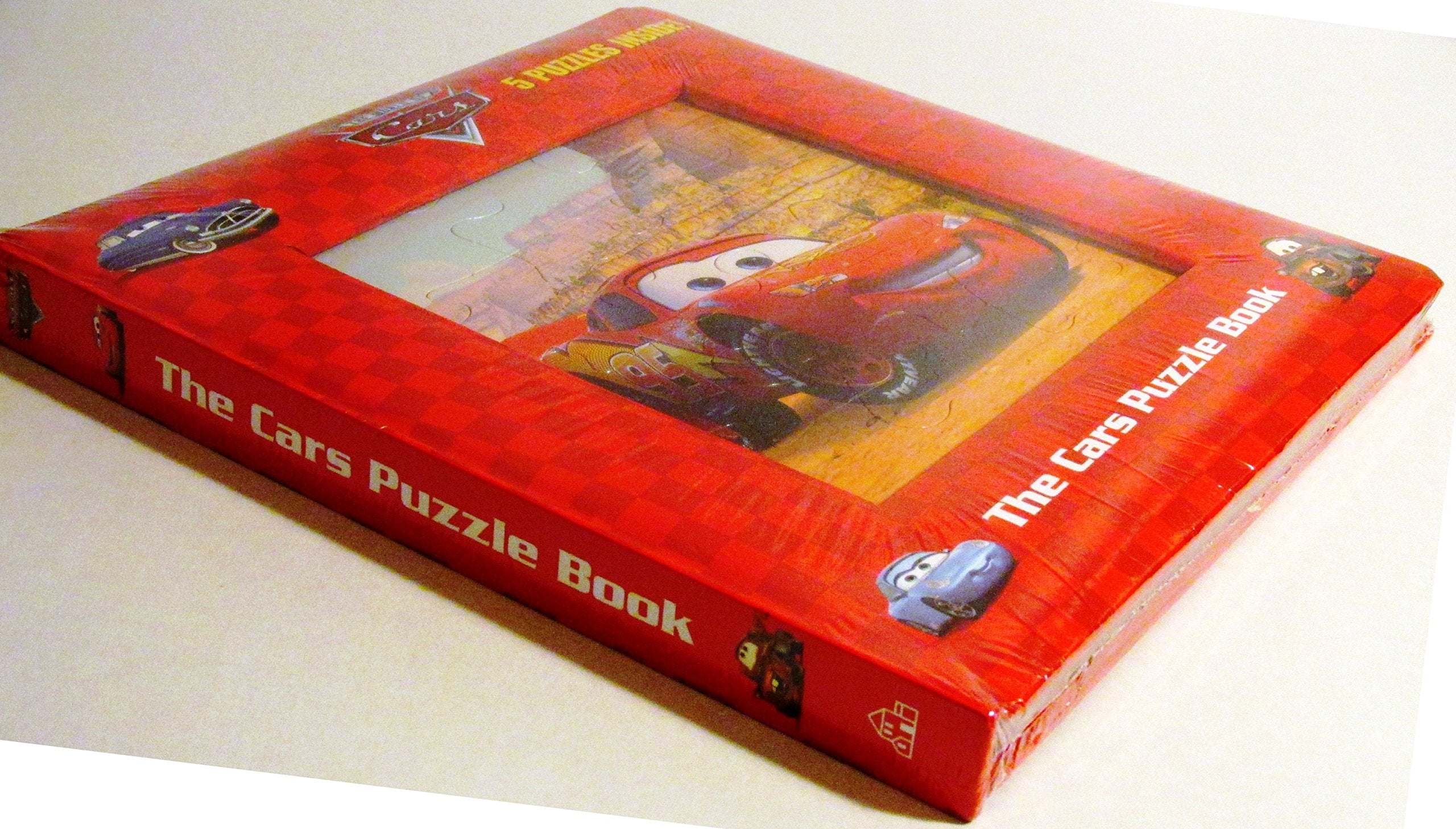 CARS PUZZLE BOOK,Used