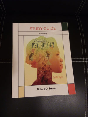 Study Guide for Exploring Psychology,Used