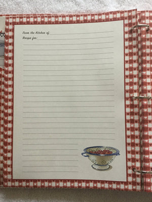 Betty Crocker Recipe Keeper: From The Heart (Deluxe Recipe Binder),New
