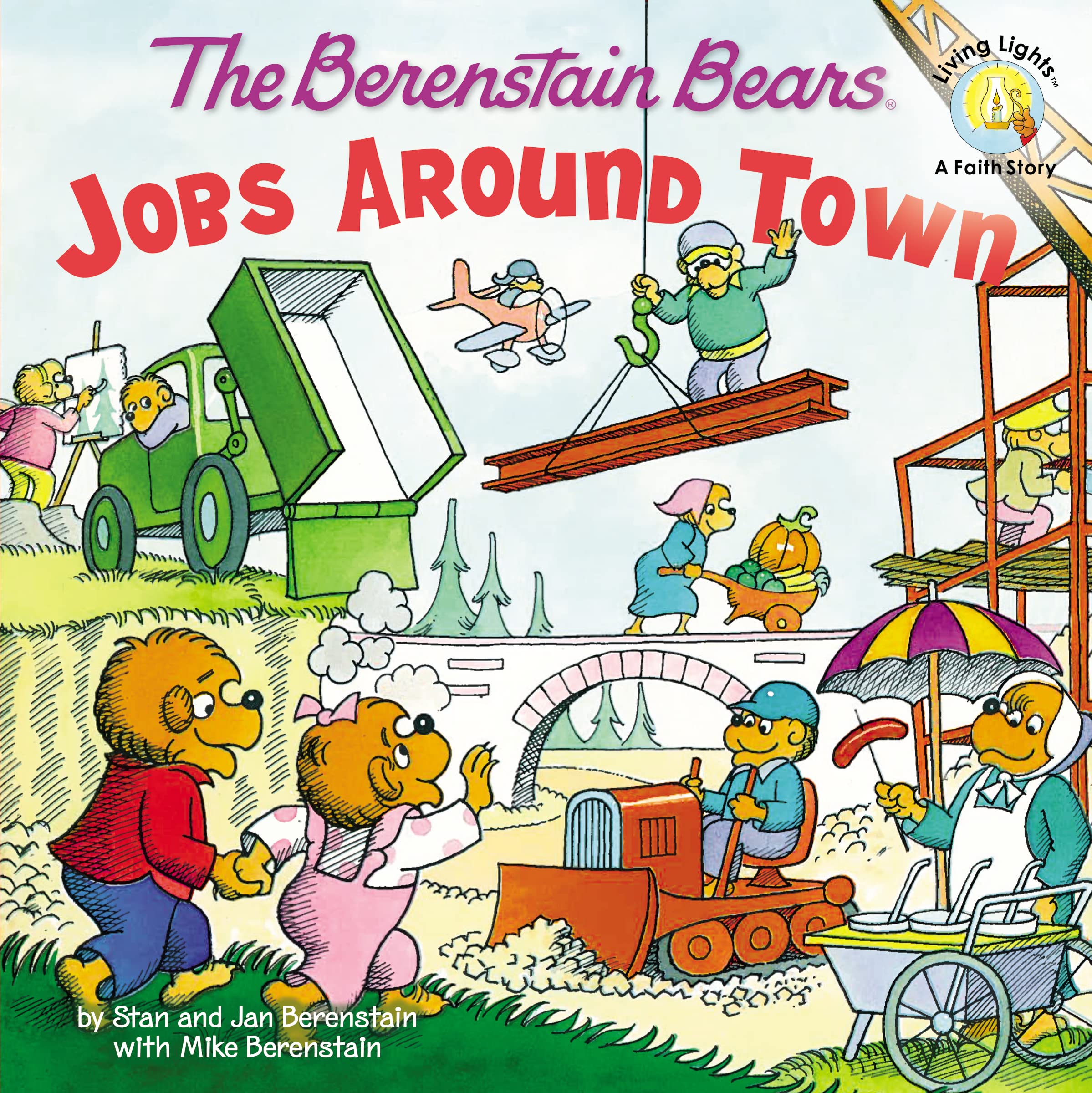 The Berenstain Bears: Jobs Around Town (Berenstain Bears/Living Lights: A Faith Story),Used