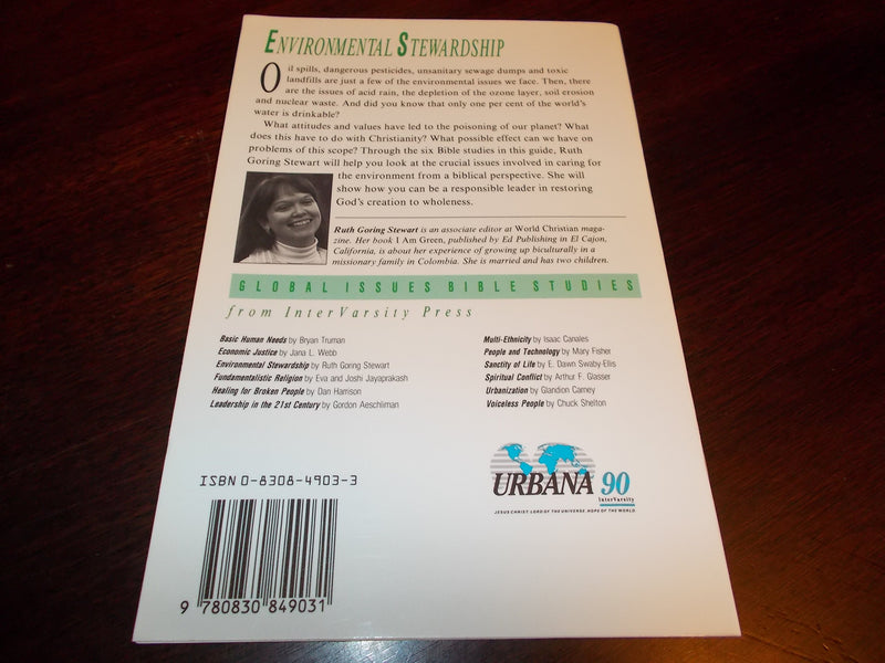 Environmental Stewardship (Global Issues Bible Studies Series),Used