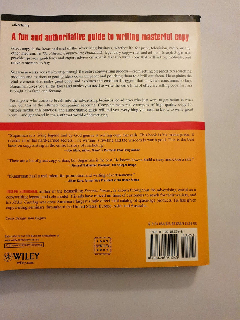 The Adweek Copywriting Handbook: The Ultimate Guide to Writing Powerful Advertising and Marketing Copy from One of America's Top,New