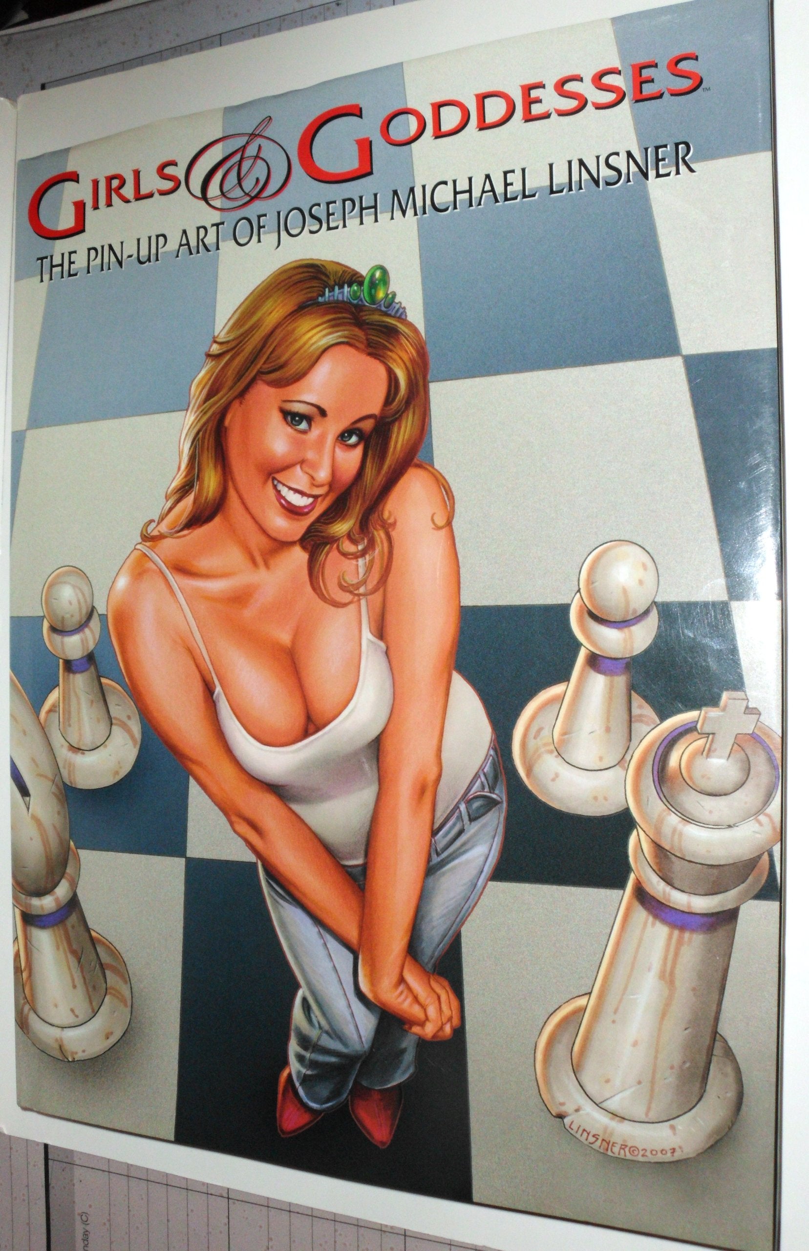 Girls & Goddesses: The Pinup Art Of Joseph Michael Linsner,Used