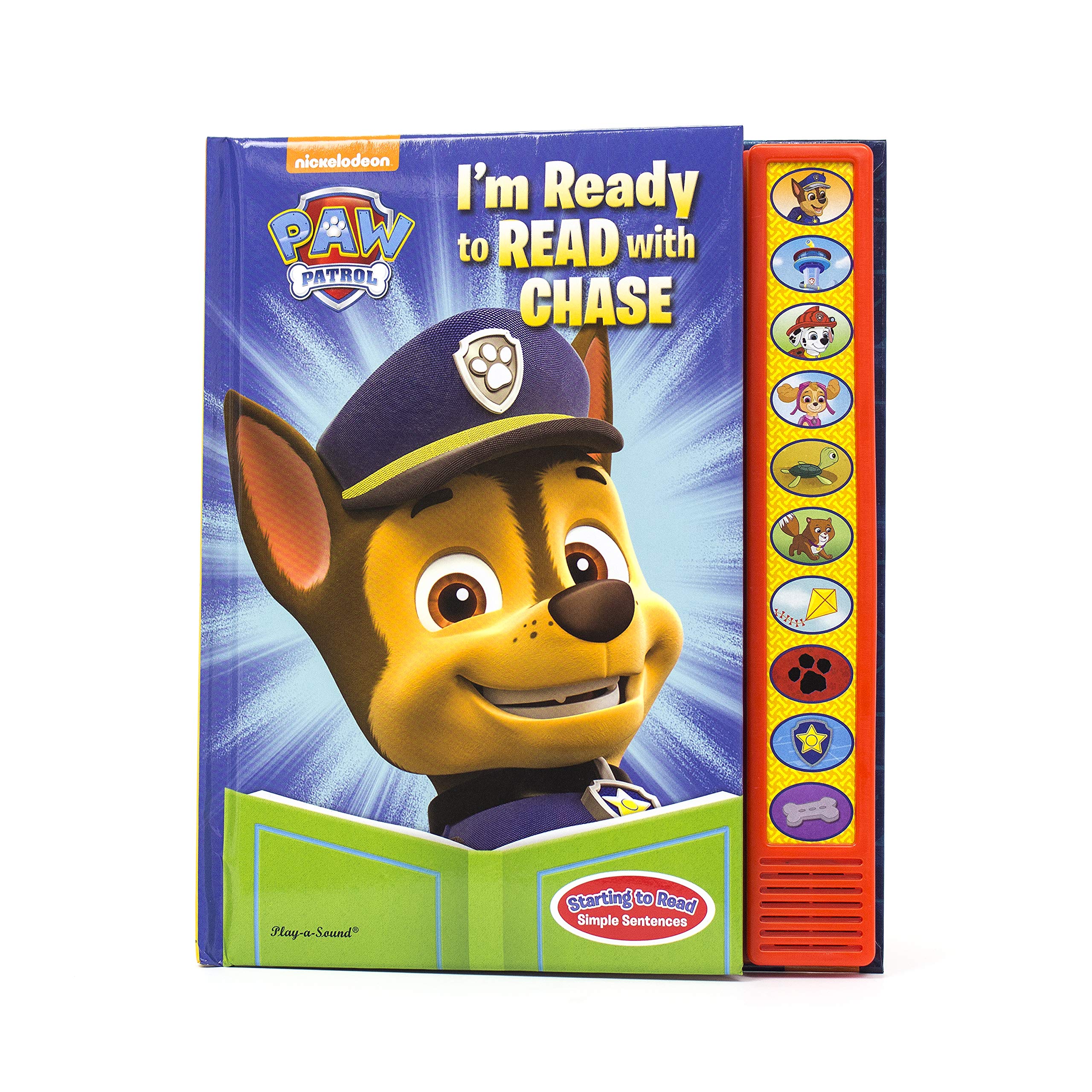 Paw Patrol  I m Ready To Read with Chase Sound Book  PlayaSound  PI Kids