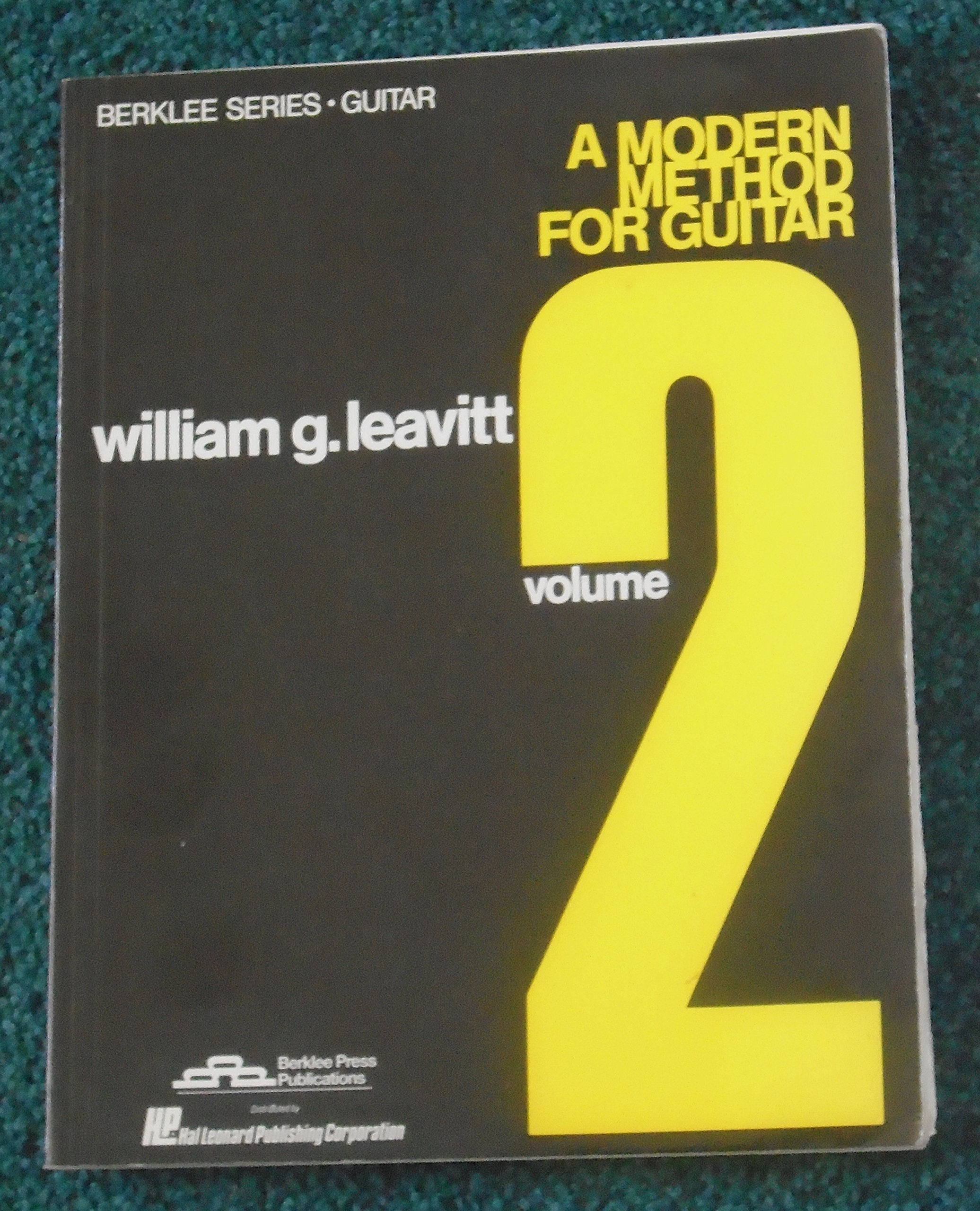 A Modern Method for Guitar  Volume 2 Book/Online Audio,Used