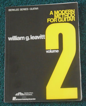 A Modern Method for Guitar  Volume 2 Book/Online Audio,Used