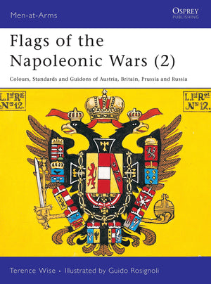 Flags of the Napoleonic Wars (2) : Austria, Britian, Prussia, & Russia (Men at Arms Series, 78),Used