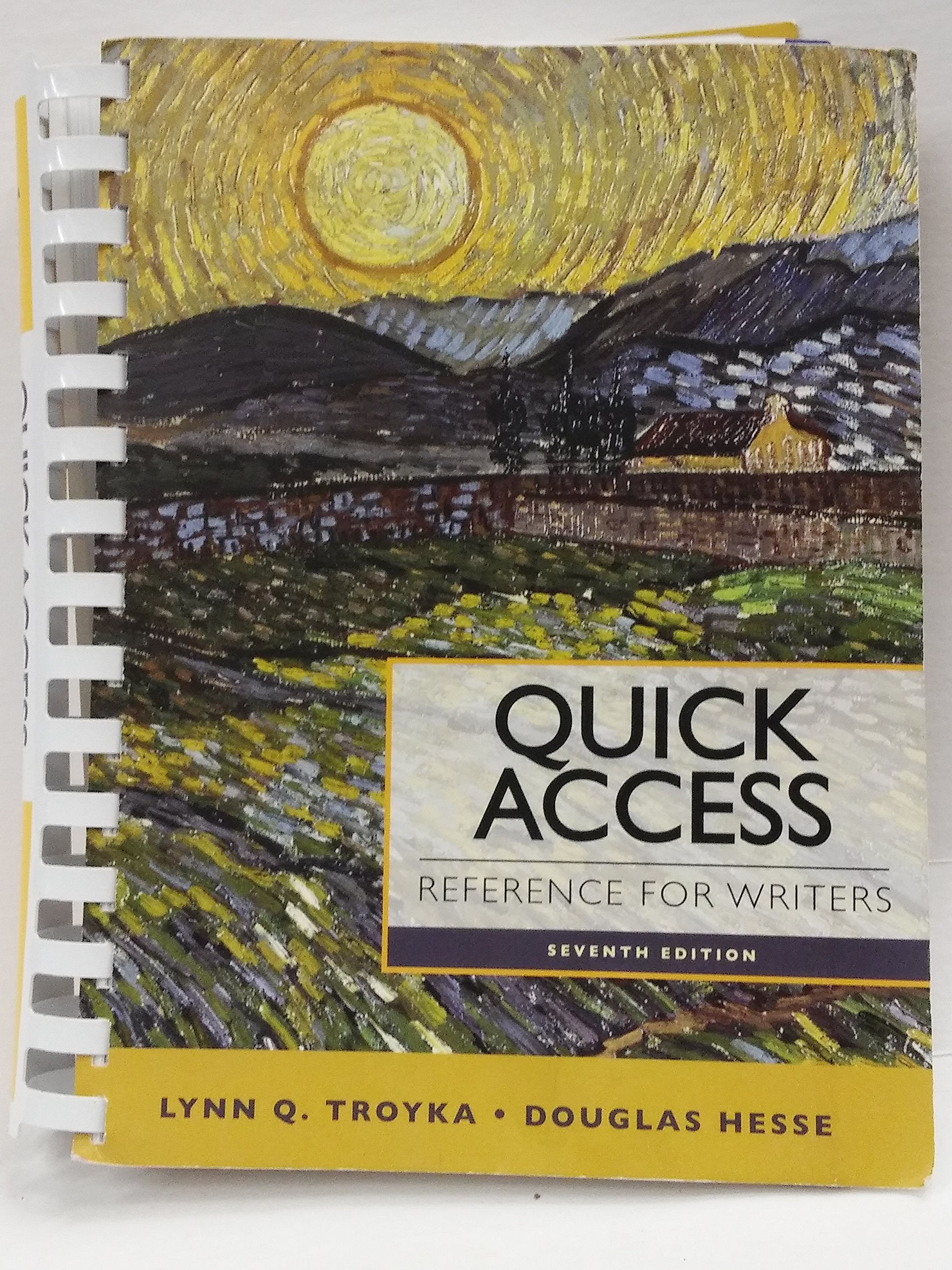 Quick Access Reference for Writers (7th Edition),Used