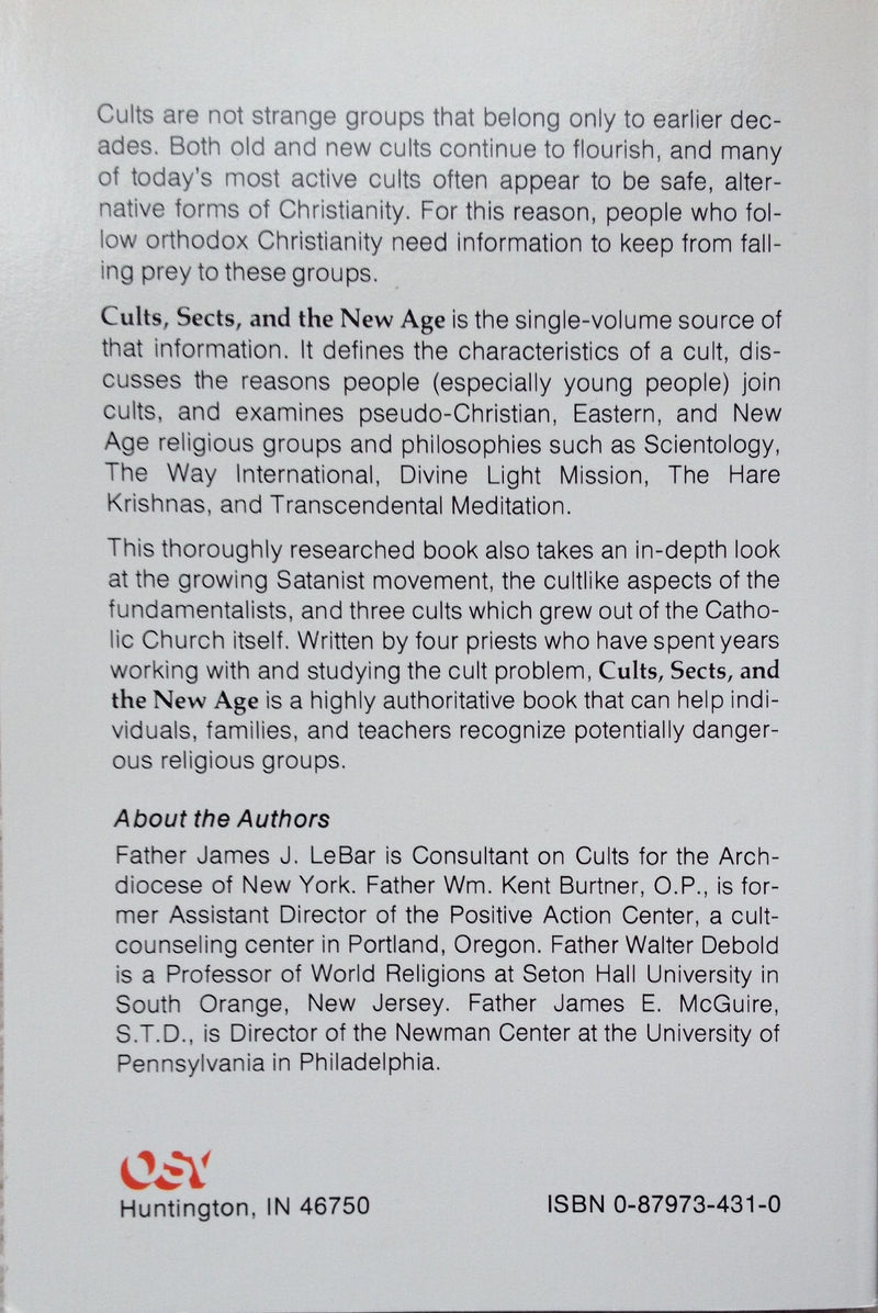 Cults, Sects, and the New Age,Used
