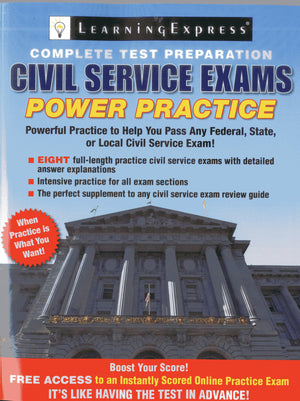 Civil Service Exams: Power Practice,Used