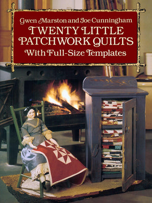 Twenty Little Patchwork Quilts: With FullSize Templates (Dover Crafts: Quilting),Used