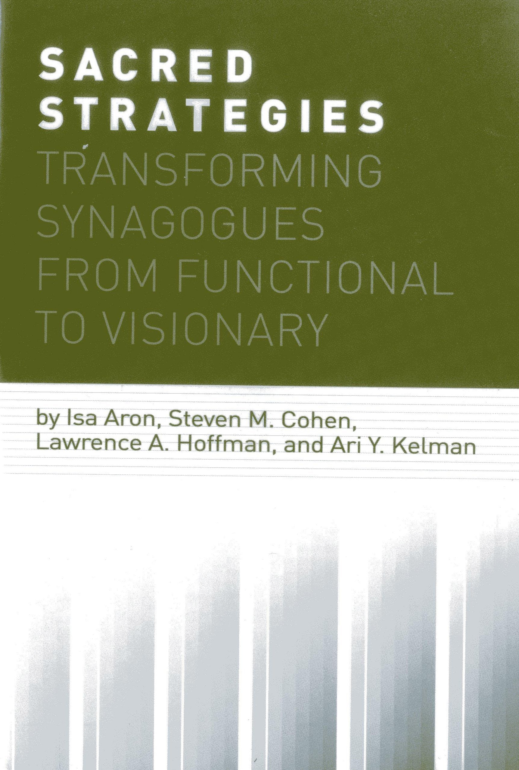 Sacred Strategies: Transforming Synagogues from Functional to Visionary,Used