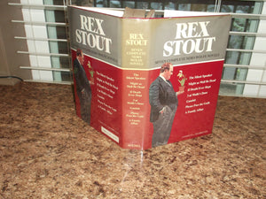 Seven Complete Nero Wolfe Novels (The Silent Speaker / Might as Well Be Dead / If Death Ever Slept / 3 at Wolfe's Door / Gambit ,Used