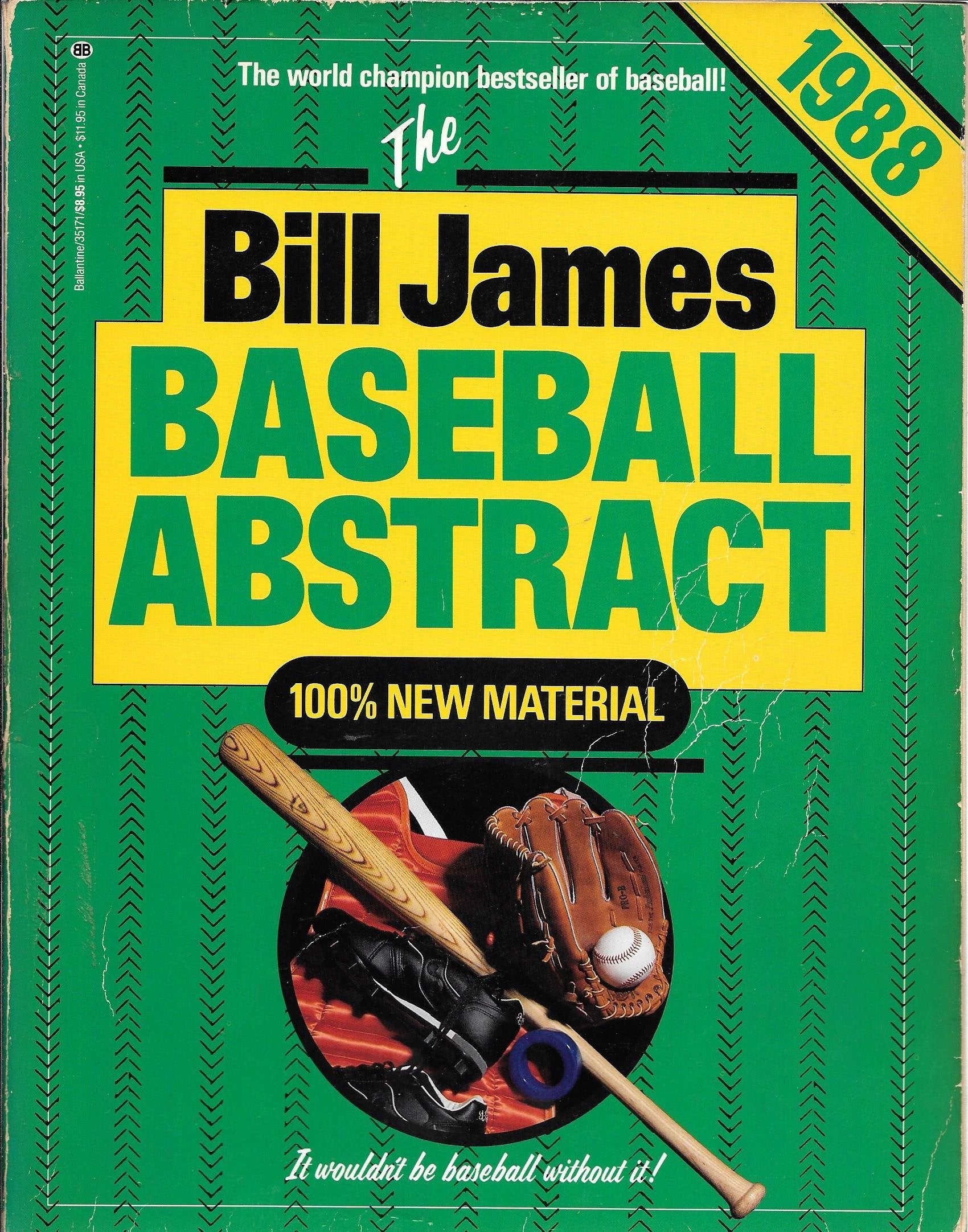 Bill James Baseball Abstract, 1988,Used