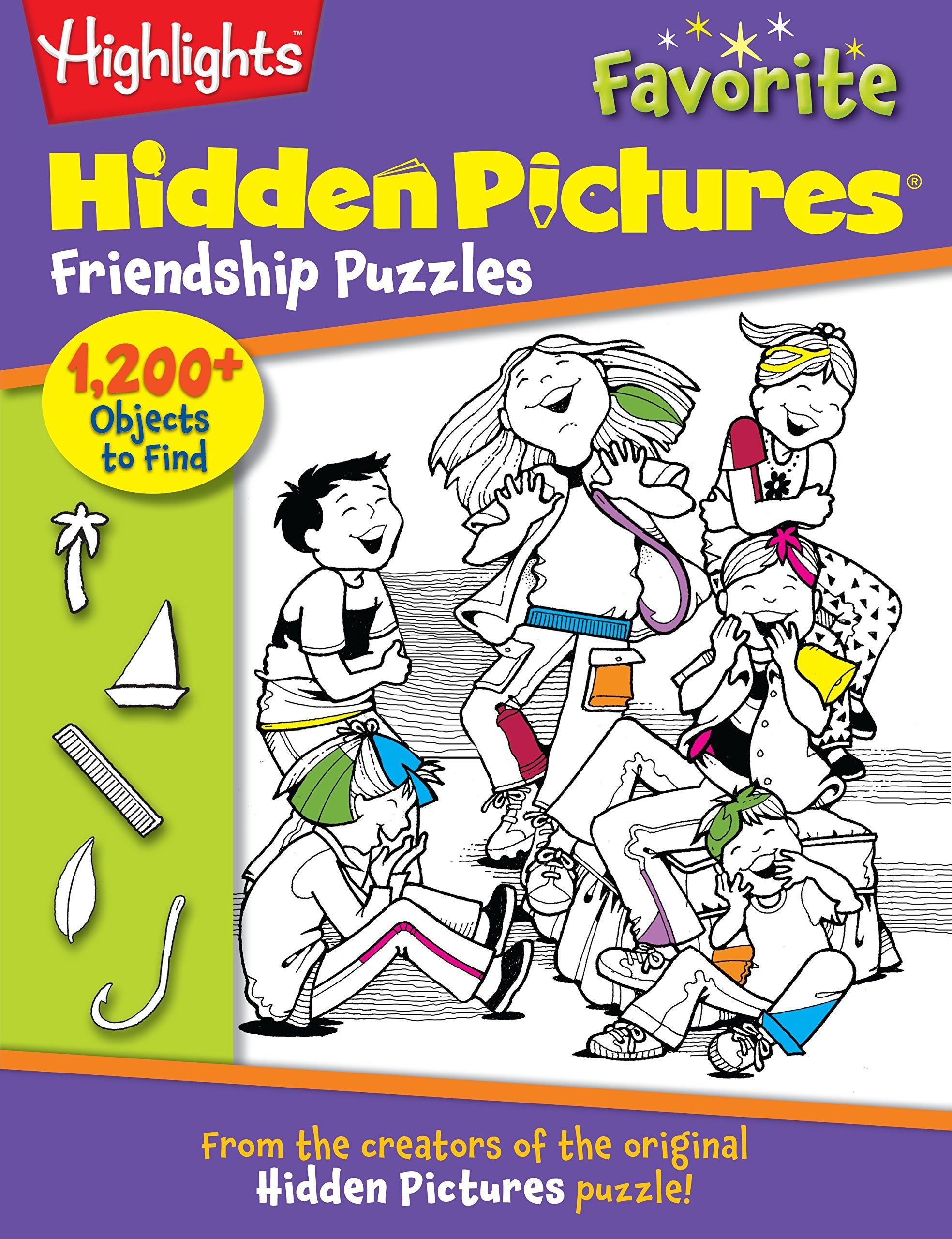 Friendship Puzzles: From the creators of the original Hidden Pictures puzzle! (Highlights Hidden Pictures),Used