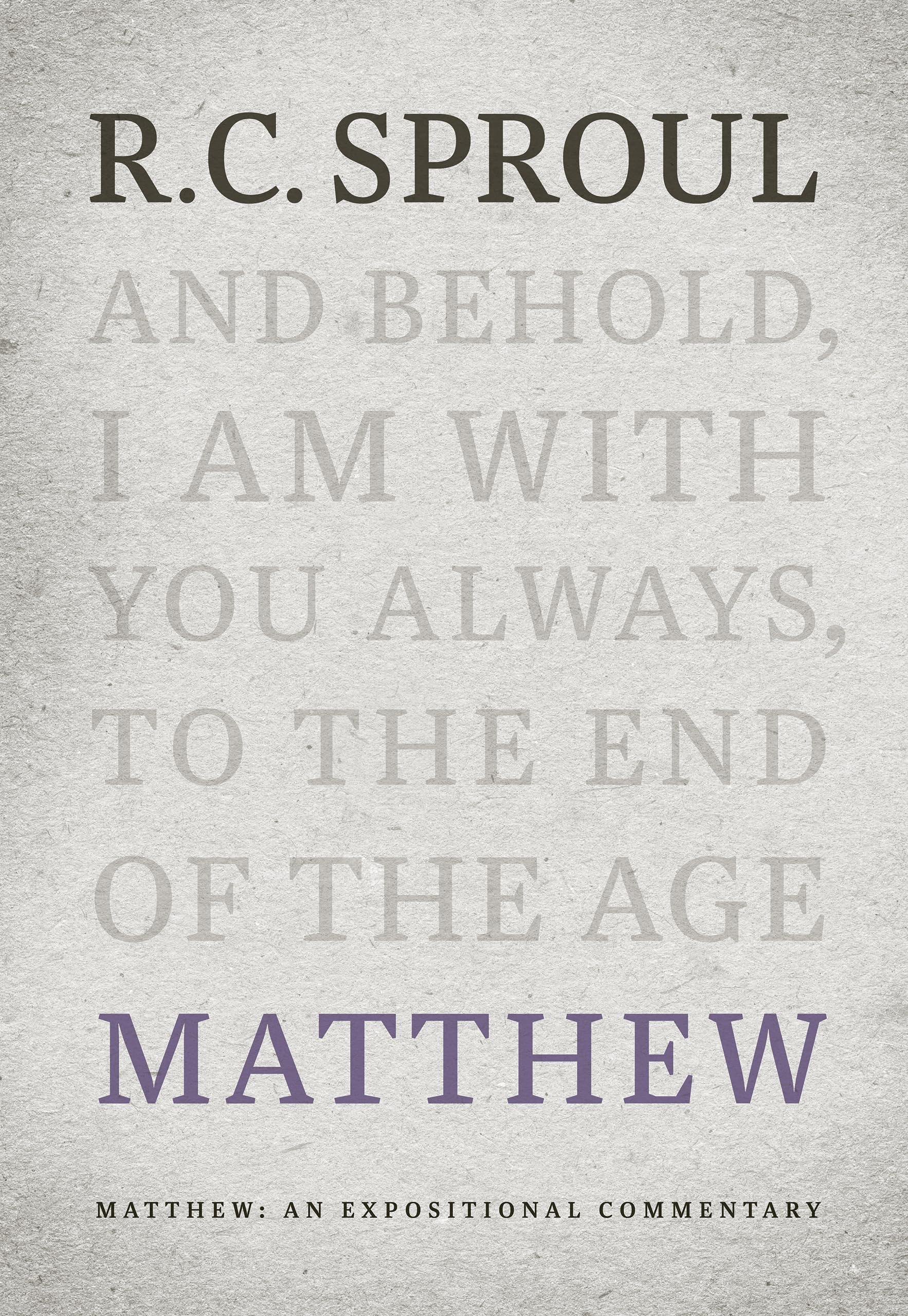Matthew: An Expositional Commentary,Used