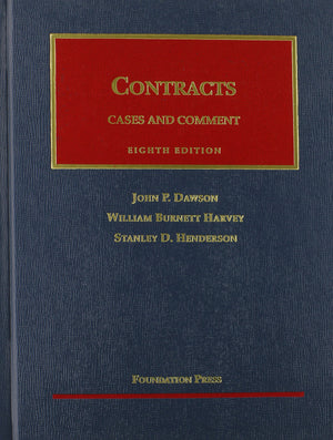 Contracts: Cases and Comment (University Casebook Series),Used