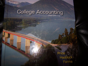 College Accounting Student Edition Chapters 130,Used
