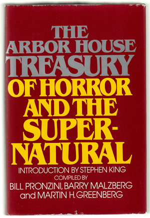 The Arbor House Treasury of Horror and the Supernatural,New