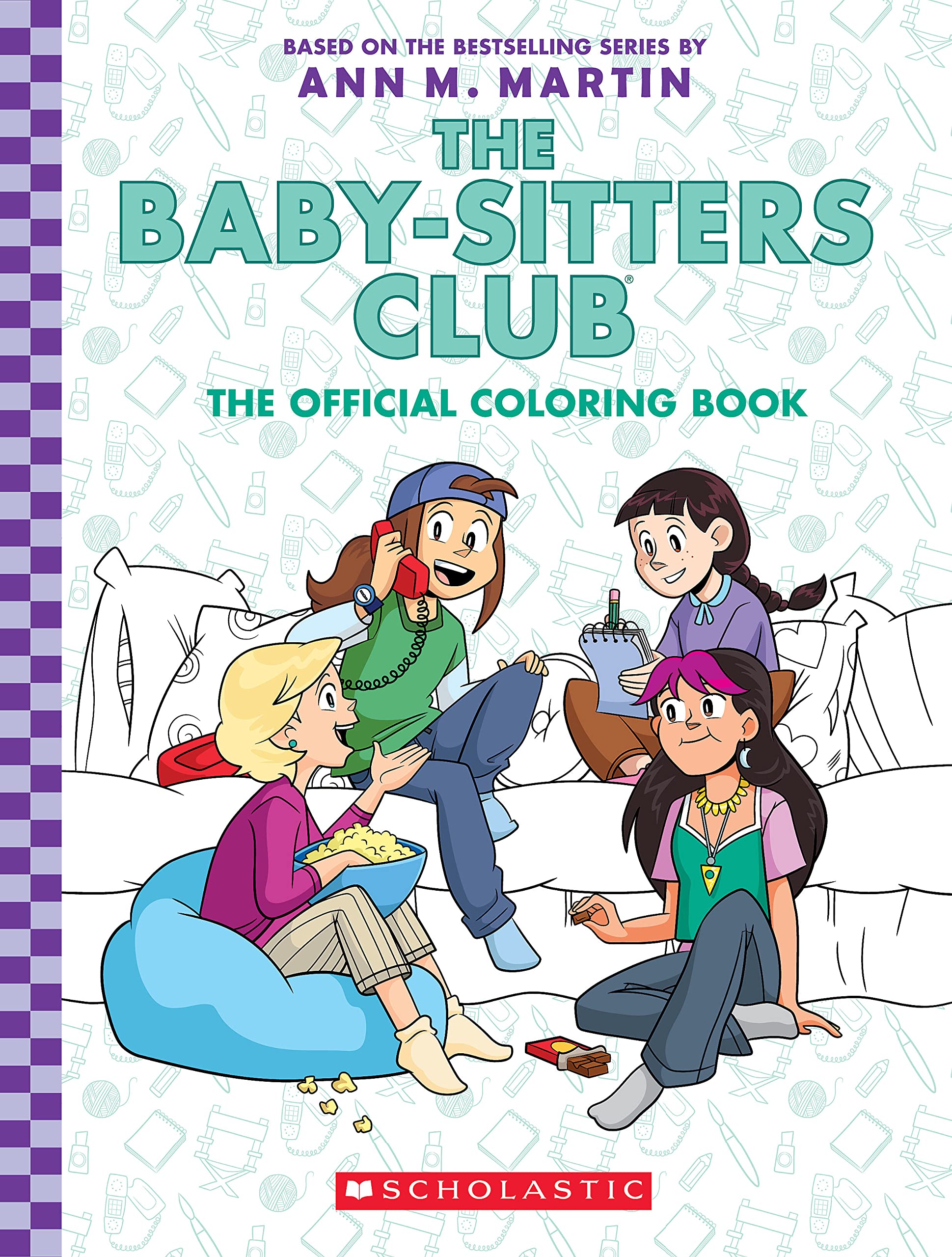 The Babysitters Club: The Official Coloring Book,New