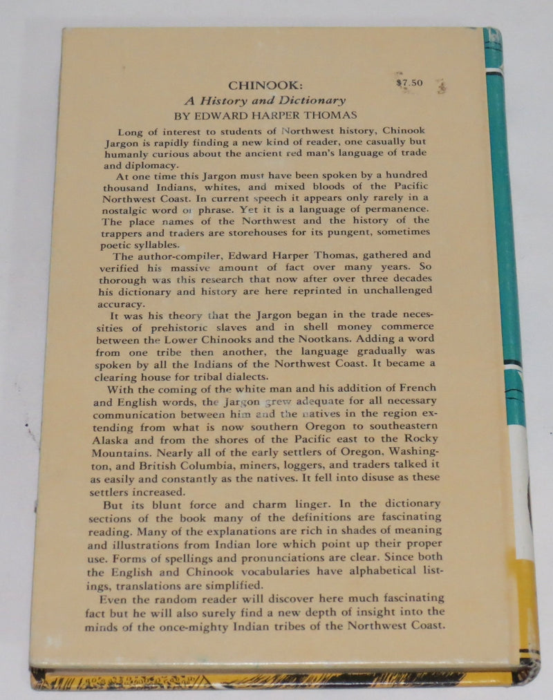Chinook: A History and Dictionary,Used