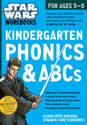 Star Wars Workbook: Kindergarten Phonics And Abcs (Star Wars Workbooks),New
