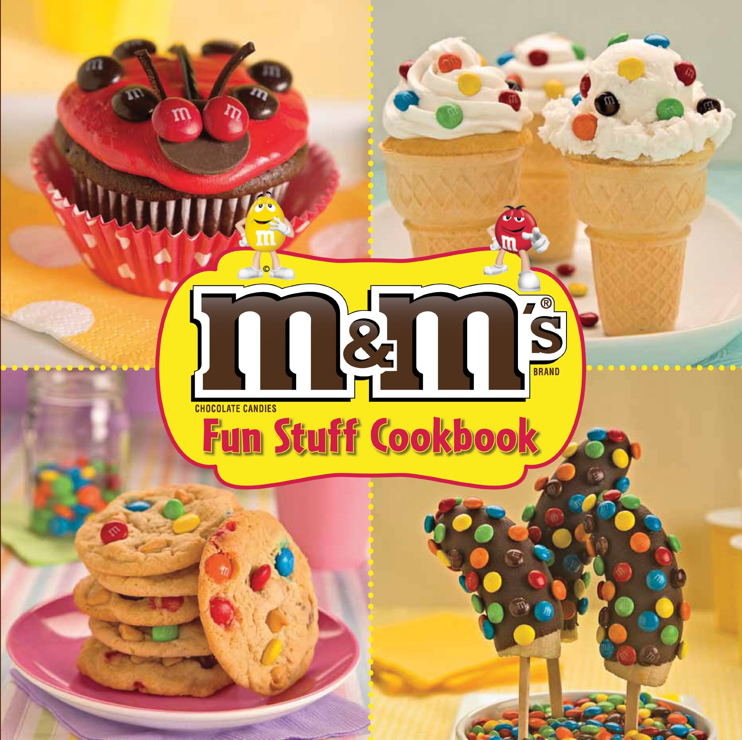 Fun Stuff Cookbook M&M's,Used