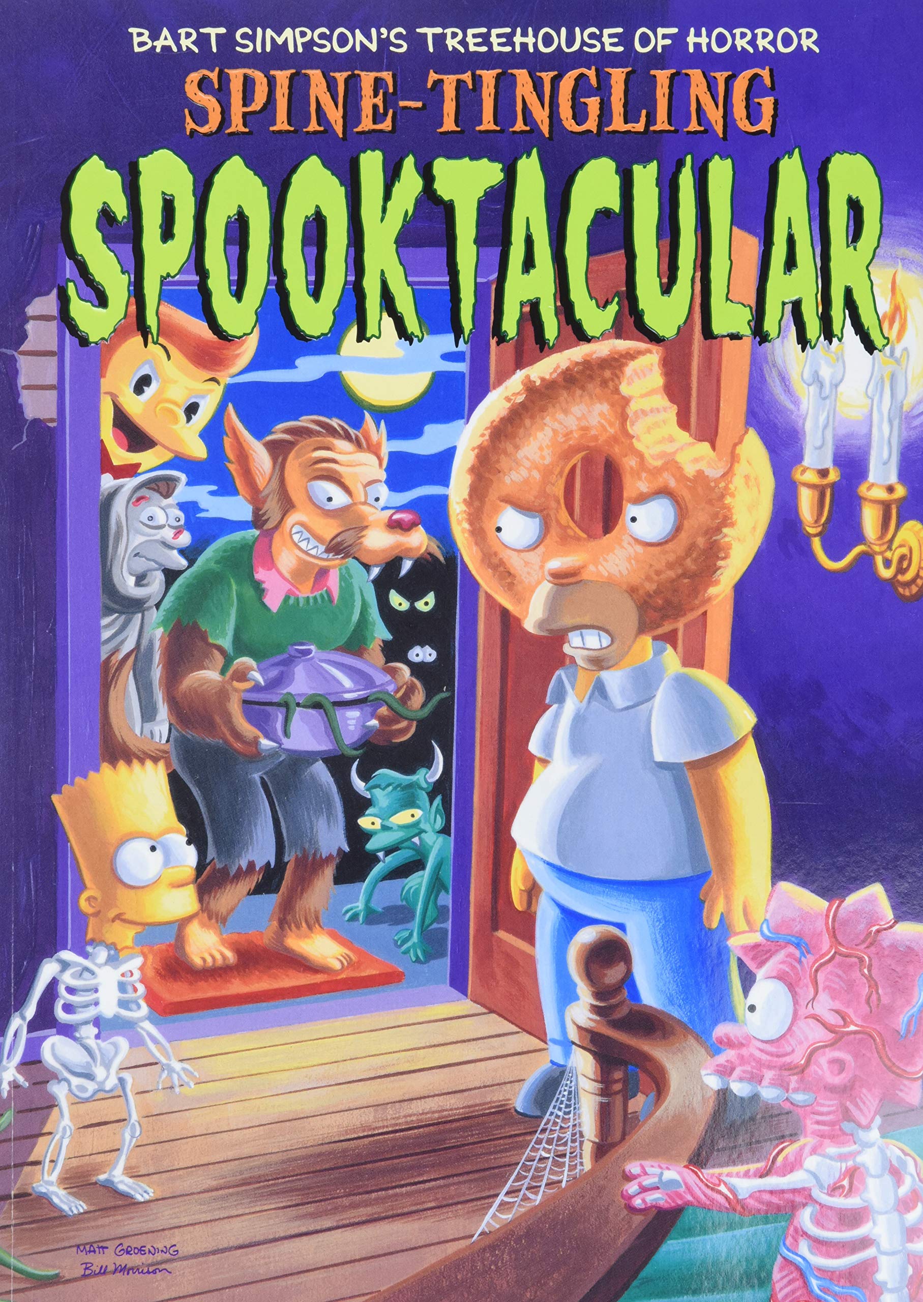 Bart Simpson's Treehouse of Horror SpineTingling Spooktacular (Simpsons Treehouse of Horror, 2),Used