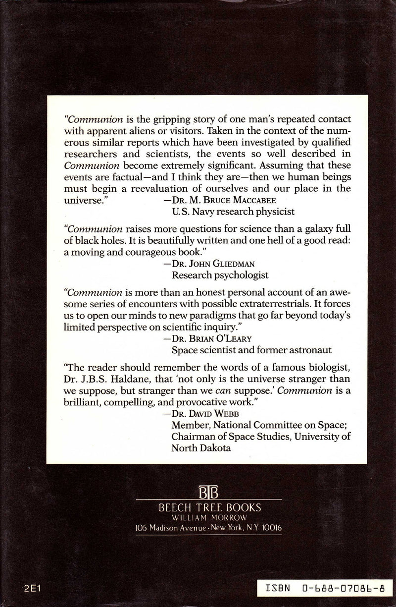 Communion: A True Story,Used
