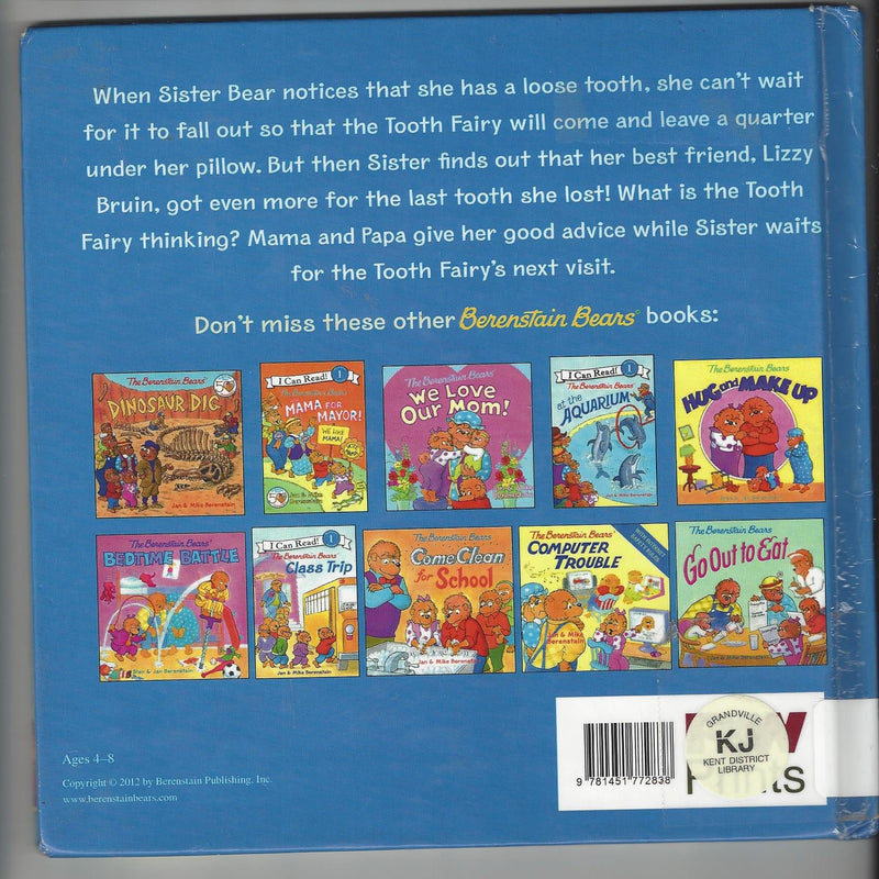 The Berenstain Bears and the Tooth Fairy (Berenstain Bears (8x8)),Used
