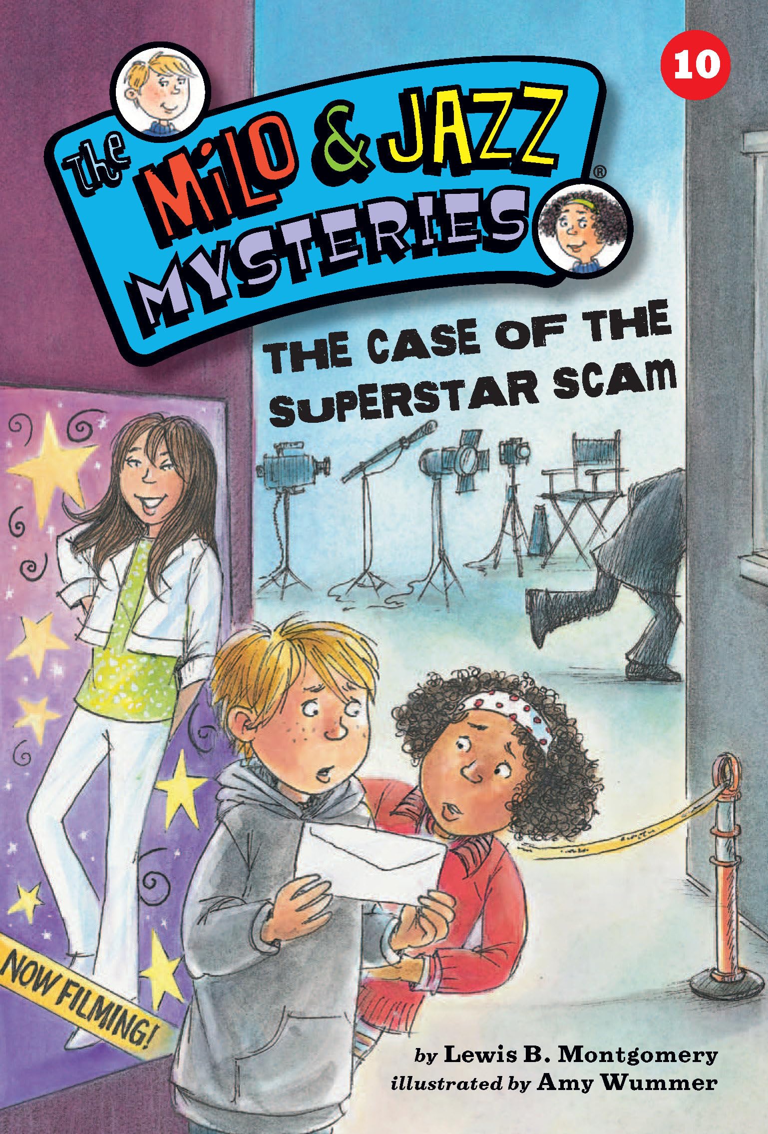 The Case Of The Superstar Scam (Book 10) (The Milo & Jazz Mysteries),Used