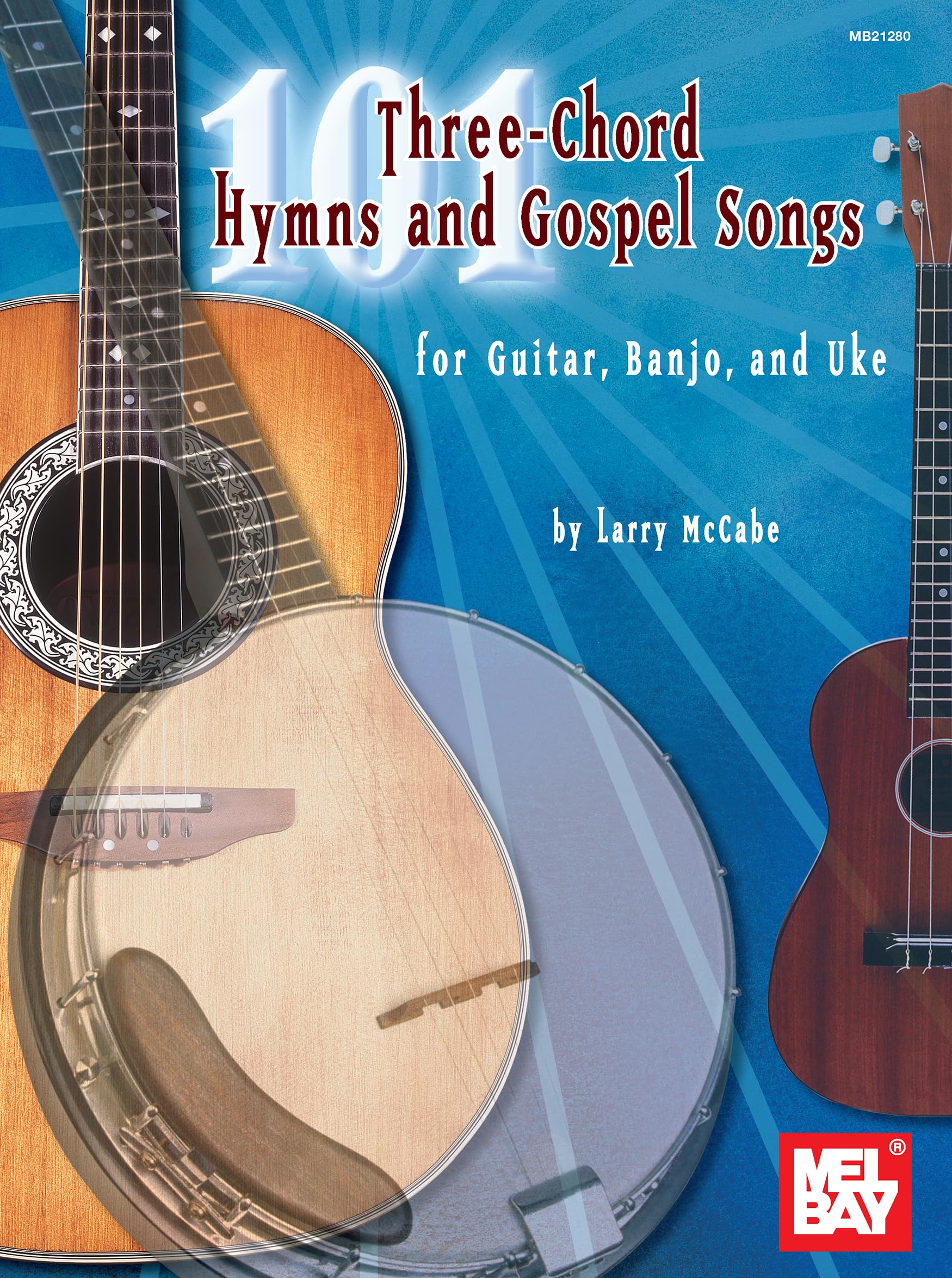 101 Threechord Hymns & Gospel Songs For Guitar, Banjo & Uke,New