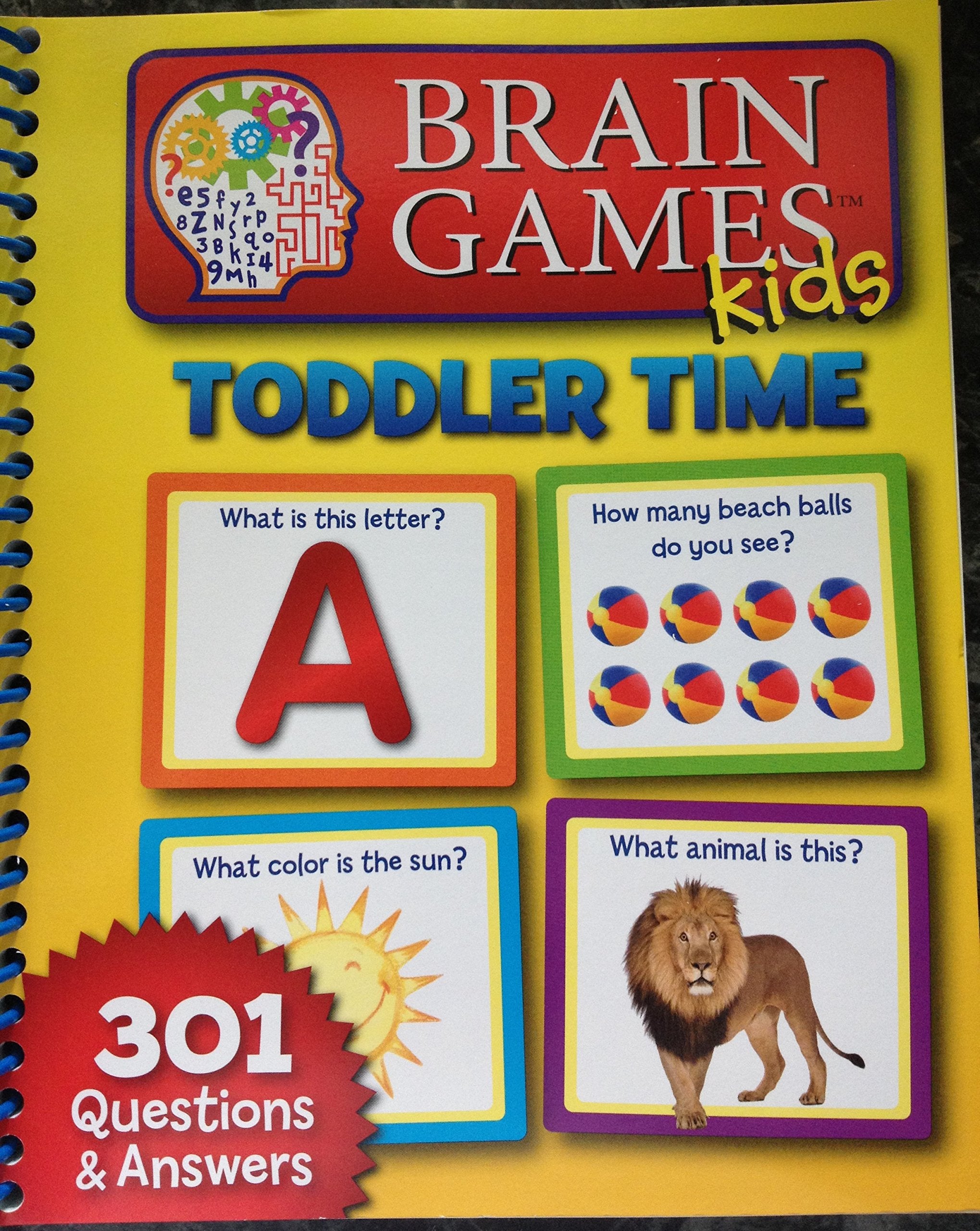 Hachette PUB7624600 Brain Games Kids Toddler Time,Used