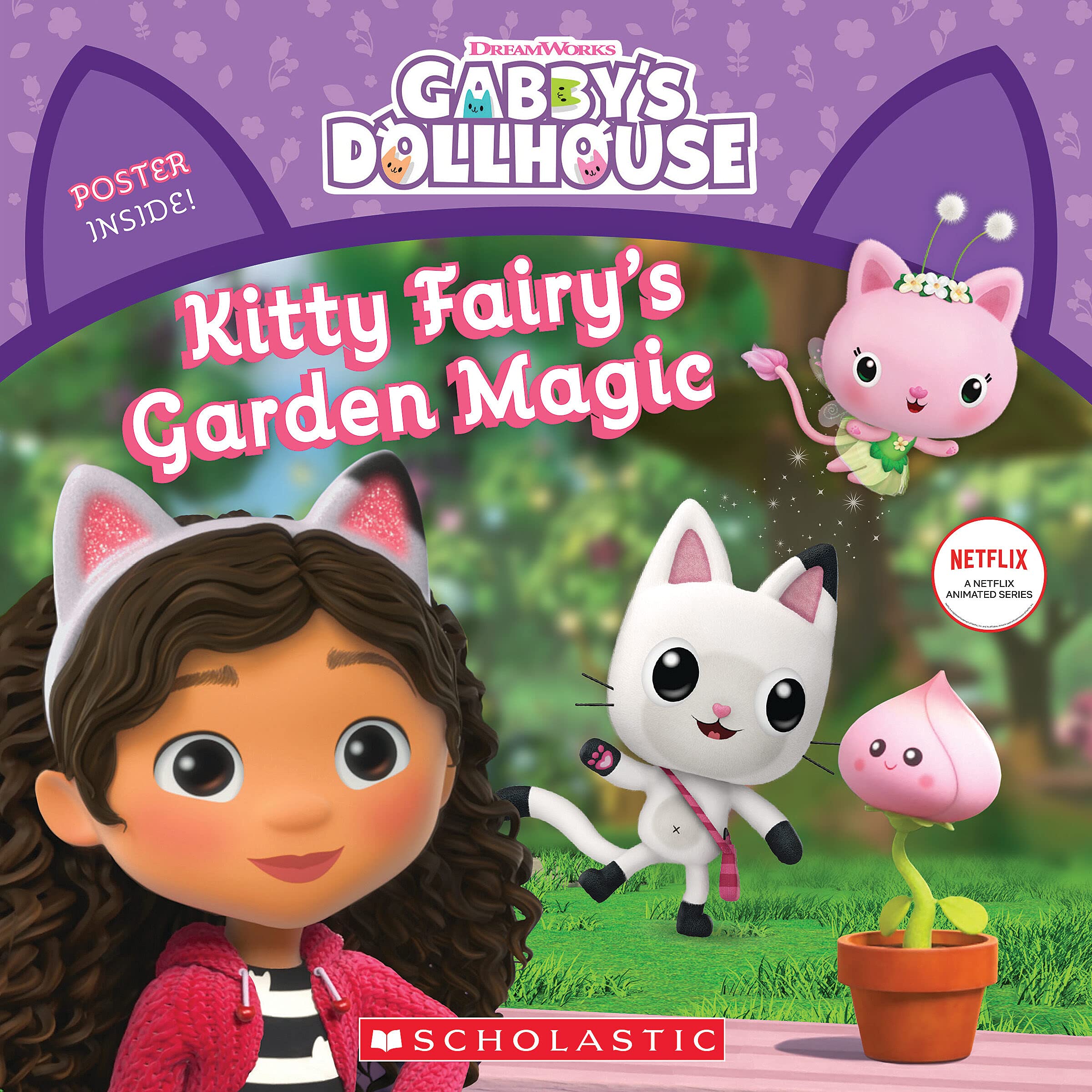 Kitty Fairy'S Garden Magic (Gabby'S Dollhouse Storybook) (Gabby'S Dollhouse, 3),New