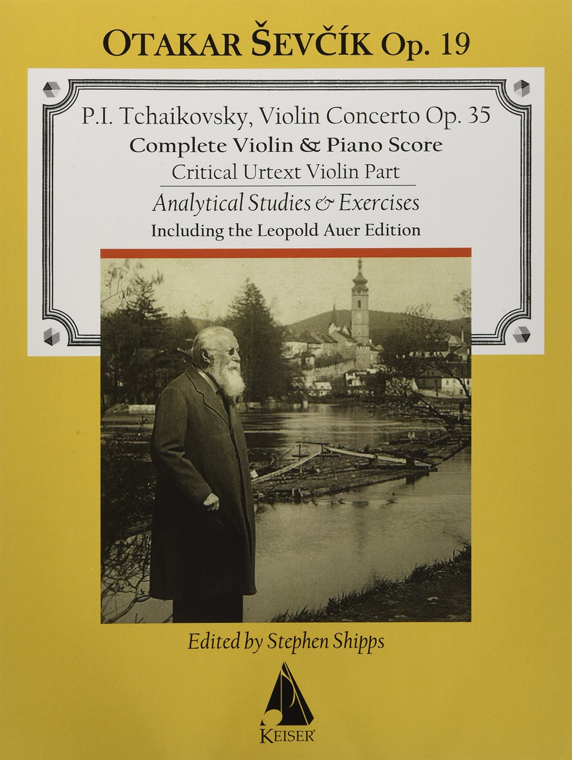 Violin Concerto in D Major, Op. 35: with analytical exercises by Otakar Sevcik, Op. 19 Violin and Piano,Used